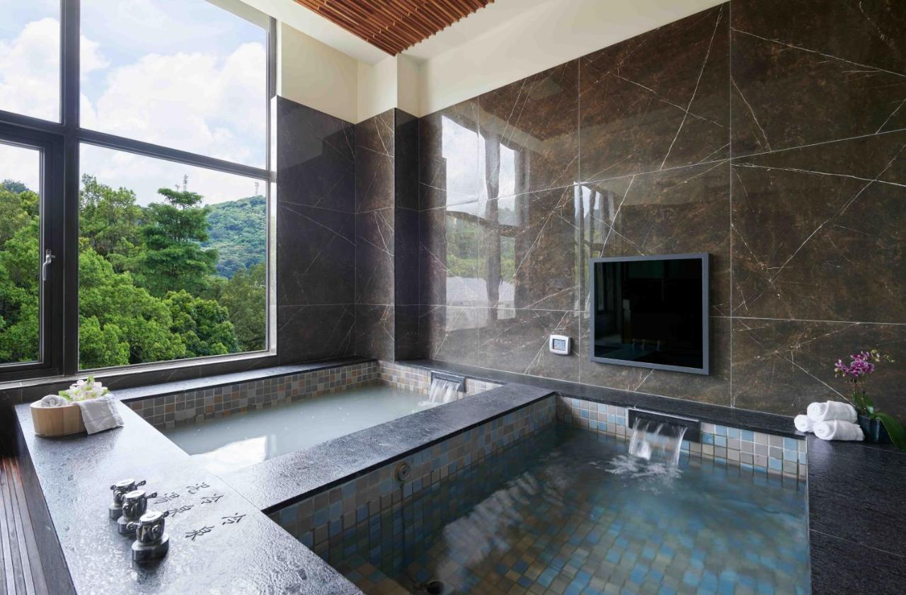 Reikei Hot Spring Resort Baihe Bagian luar foto